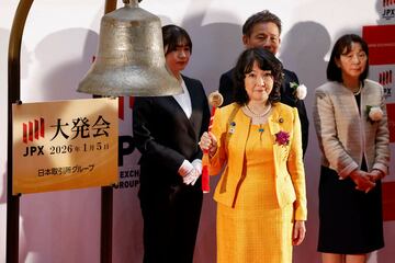 大発会に参加した片山さつき財務相（ロイター）