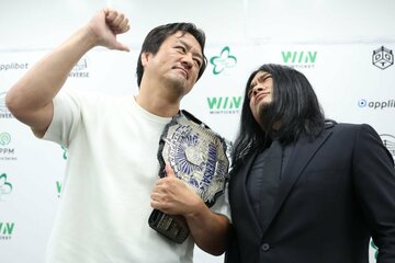 田口隆祐㊧と佐々木大輔