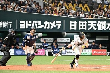 ソフトバンク・中村晃が一ゴロに倒れ今季3度目の零封負け