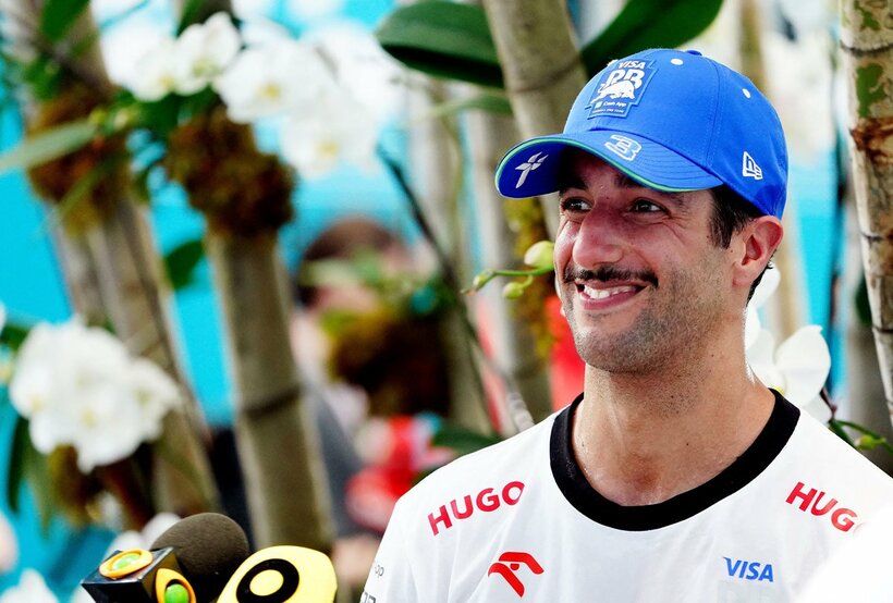 ダニエル・リカルド（ロイター＝USA　TODAY　Sports)