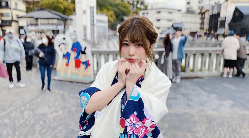  ３日の防衛戦に向けて意気込みを語った中野たむ