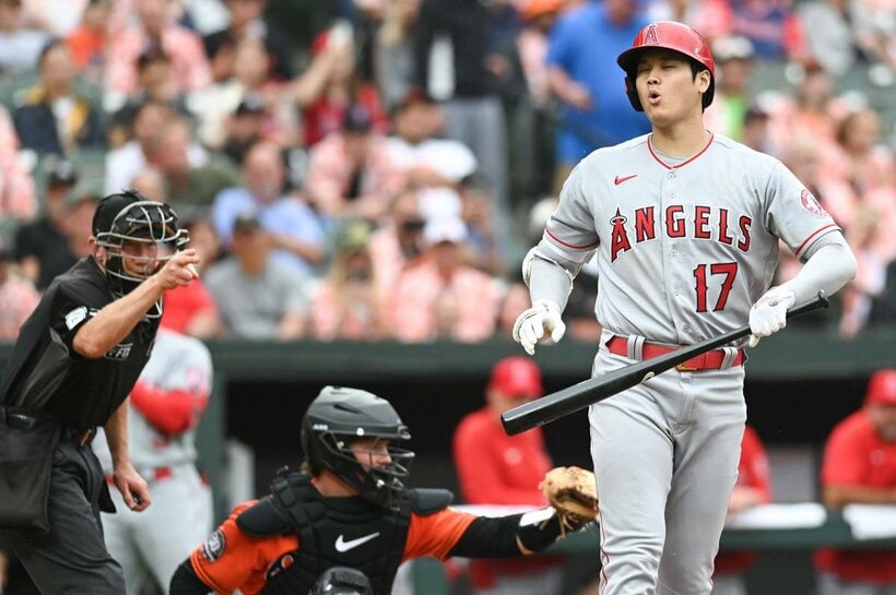  「ロボット球審」導入は大谷にも影響が及びそうだ（ロイター＝USA TODAY Sports）