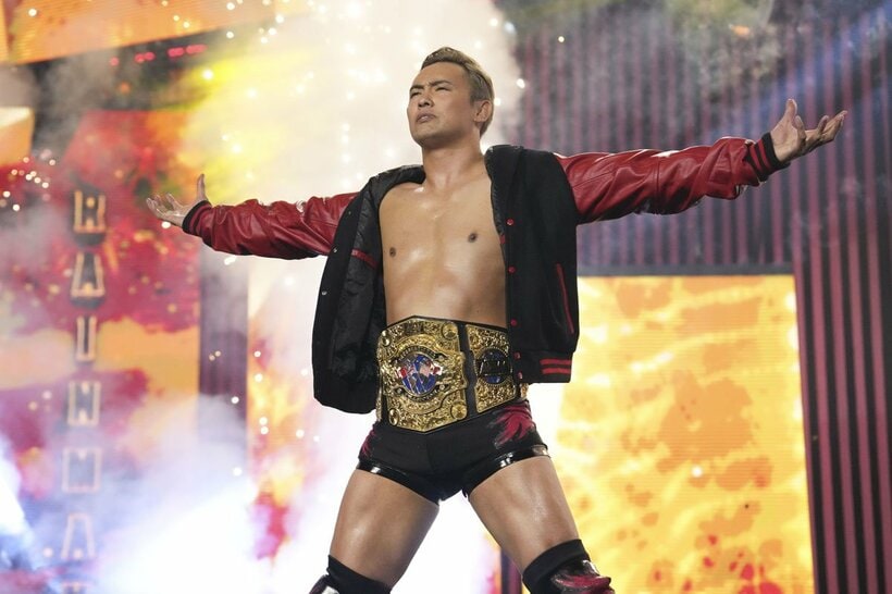 オカダ・カズチカ（©All Elite Wrestling）
