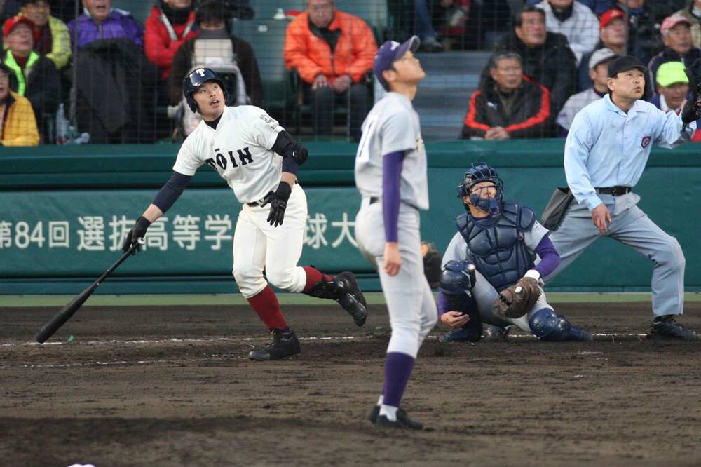 大阪桐蔭に敗れた花巻東時代の大谷（１２年）