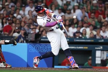 先制２ランを放ったジャッジ（ロイター）