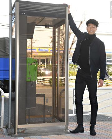 身長１９５センチの澤井一希