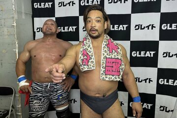 UWF王座奪取へ〝王手〟をかけた関本（右）と関根