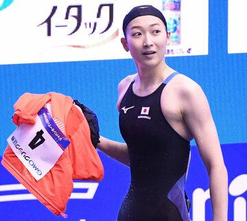  ２位だった池江