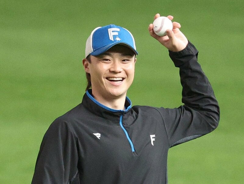 ファイナル初戦の先発を託された日本ハム・山崎福也