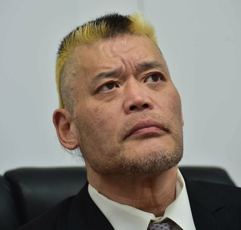 引退を発表した天山広吉