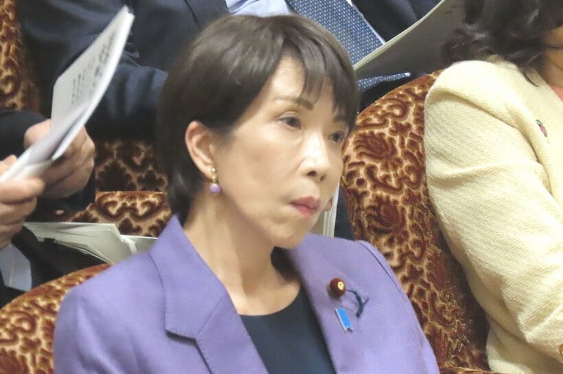 参院予算委に出席した高市早苗首相
