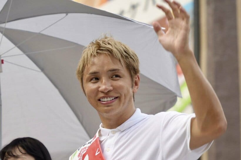 選挙にも出馬した久保優太