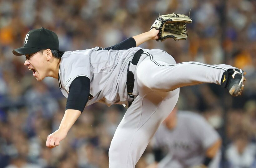 粘投で８勝目を挙げた井上温大