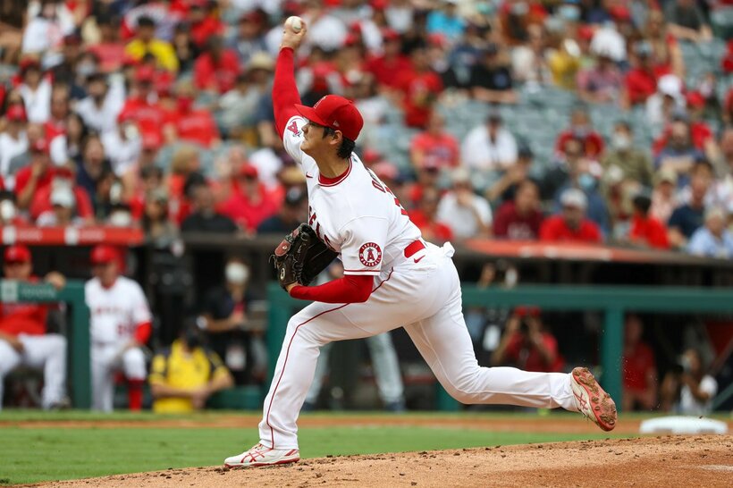  大谷翔平（ロイター＝USA TODAY Sports）