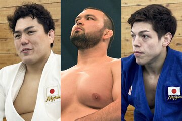 左から太田彪雅、ウルフアロン、村尾三四郎