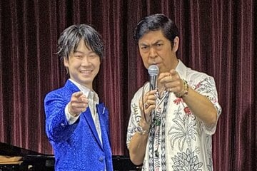 ゆうたろう（右）と駿河ヤマト