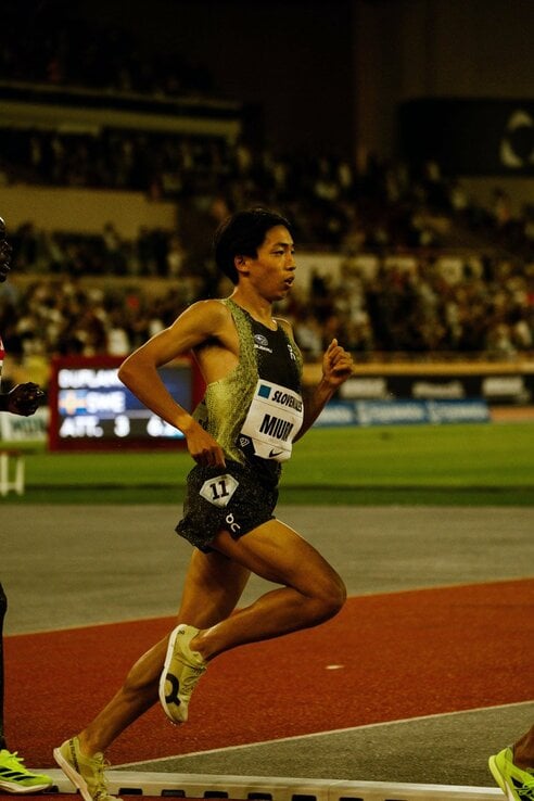 陸上】三浦龍司が日本新記録 五輪王者を追い詰める快走に「世界の