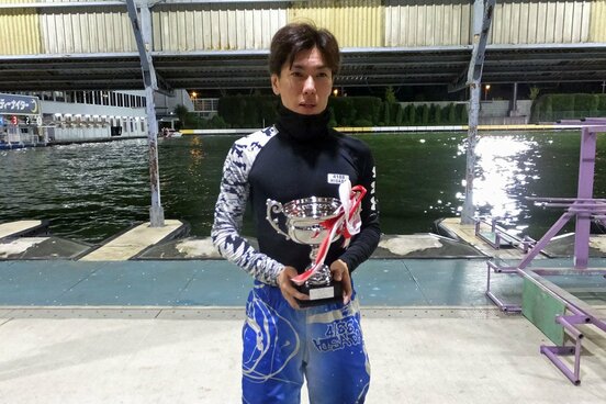 優勝した久田敏之