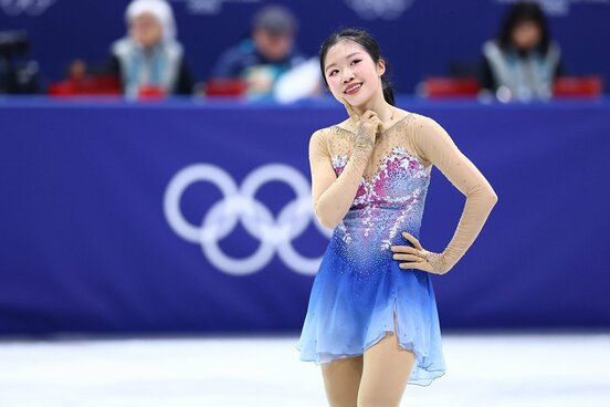 中井亜紀のこのポーズが話題を呼んだ