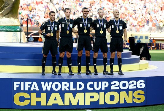 W杯決勝の審判団に日本人はいなかった(ロイター)