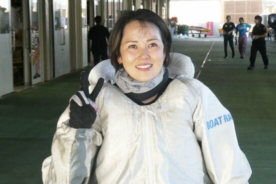 コンマ05のスタートで準優を快勝した平山智加