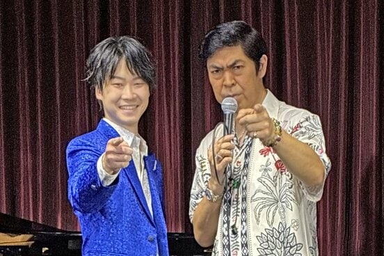 ゆうたろう(右)と駿河ヤマト