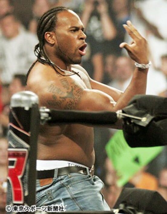 武装強盗を“瞬殺”したシャド(写真は2008年8月、WWEで活躍していた頃のシャド)
