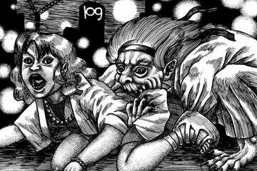 100メートルババア