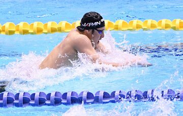  男子２００m個人メドレー決勝は３位に終わった瀬戸大也