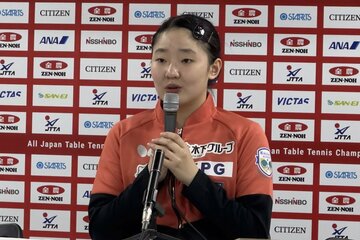 タイトル獲得への心境を明かした張本美和