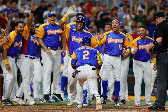 2023年のWBCでは準々決勝まで駒を進めたベネズエラ代表（ロイター）