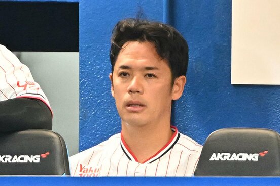 3敗目を喫したヤクルト・小川