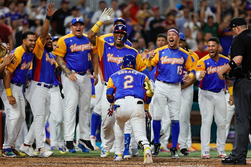 2023年のWBCでは準々決勝まで駒を進めたベネズエラ代表（ロイター）