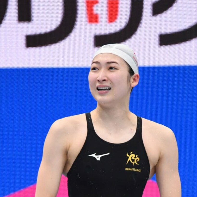  代表の座を勝ち取った池江璃花子