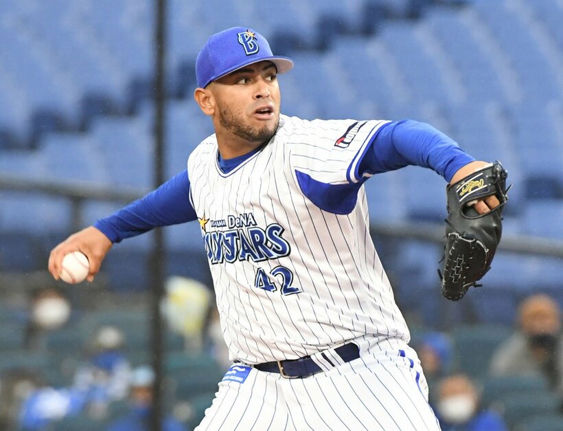  オリックス戦で今季４度目の先発マウンドに立ったロメロ