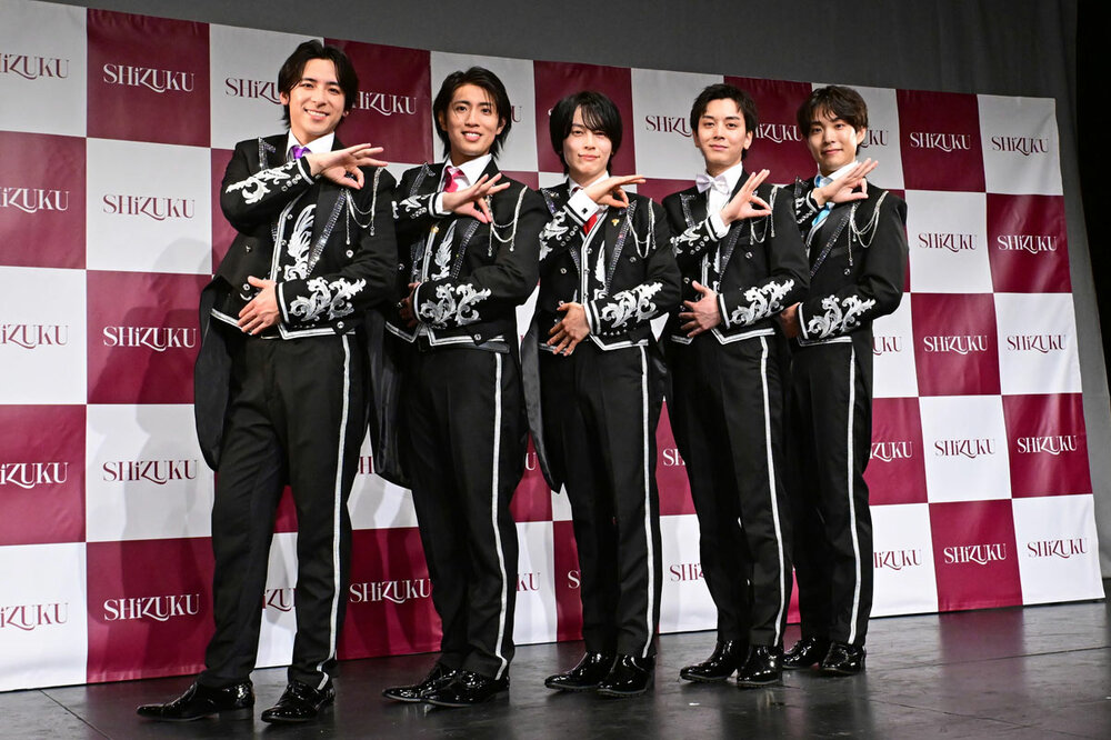 （左から）吉川卓人、真田煌生、石田知之、松田創太郎、門脇卓史