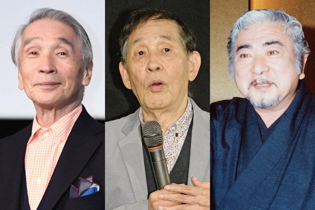 小堺一機にアドバイスを送った堺正章(左)、萩本欽一(中)、故勝新太郎さん