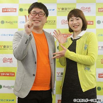  アニメ業界でブレークしているお笑いコンビ「天津」の向（左）