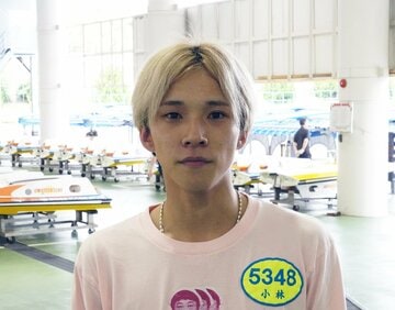 初優出の小林甘寧