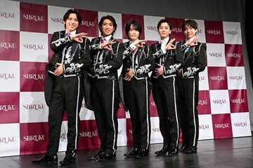 （左から）吉川卓人、真田煌生、石田知之、松田創太郎、門脇卓史