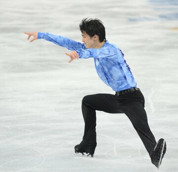羽生結弦がソチ五輪ＳＰで着たこの水色衣装も永島正さん作