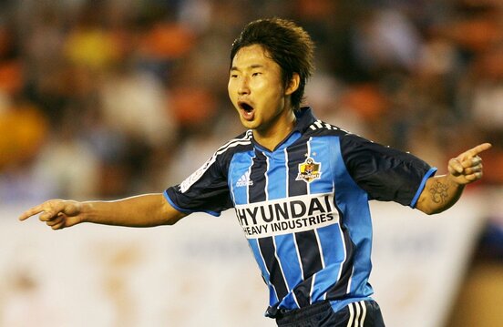  蔚山現代時代の李天秀（２００６年＝東スポWeb）