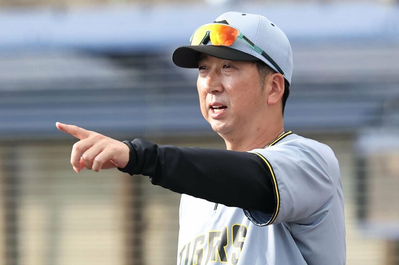 今季初戦となった中日とのオープン戦を引き分けで終えた阪神・藤川監督