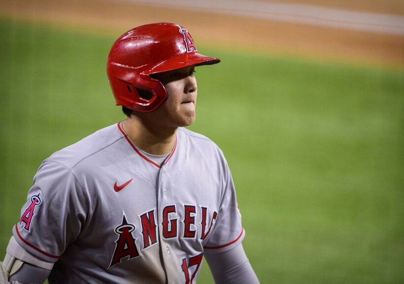  大谷翔平（ロイター＝USA　TODAY　Sports)