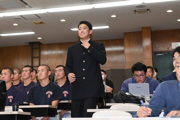 巨人から１位指名を受けた織田翔希