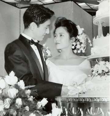 中村芝翫と三田寛子の結婚式（１９９１年）