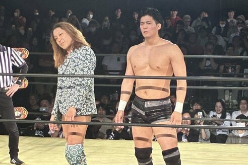 アップタウン】全日本・安齊勇馬 黒潮TOKYOジャパンの顔に落書き