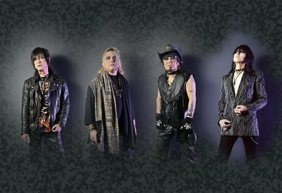 ４４マグナムの（左から）宮脇、STEVIE、梅原、広瀬
