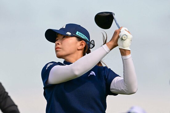 前年の２位に続いて、全米女子OPのベスト10に入った渋野日向子（ロイター）