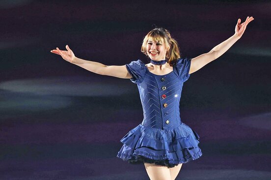 日本でも笑顔満開のアリサ・リュウ（カメラ・山口高明）